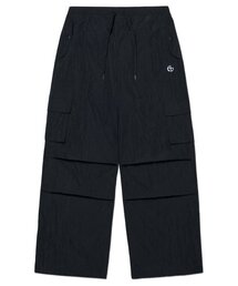 N.S.C PARACHUTE PANTS - BLACK