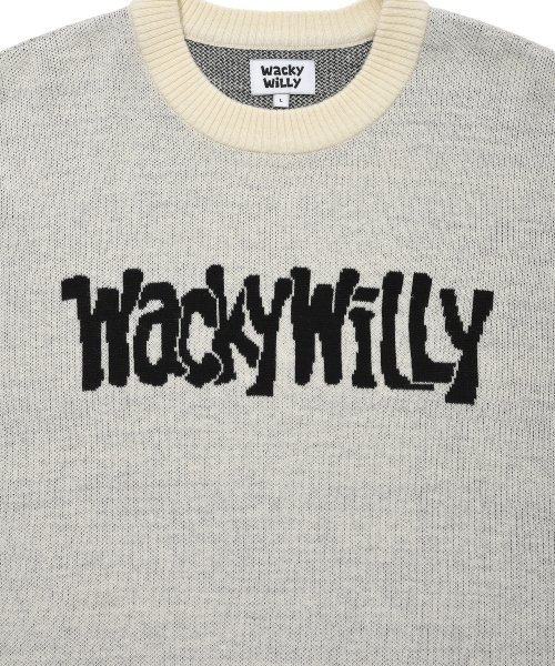 Wacky WiLLy(ワッキーウィリー)の「レタリングプルオーバースウェットアイボリー(ニット/セーター・レディース・その他・LARGE/X-LARGE/SMALL/MEDIUM)」の5枚目の写真