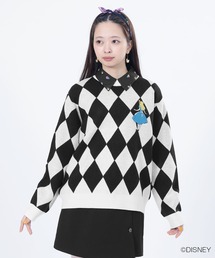 タグ付き未使用 マリークワント ニードルパンチデイジーニット プルオーバー M タグ付き未使用 マリークワント ニードルパンチデイジーニット プル