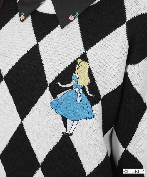 アリスデザインニット プルオーバー（ニット/セーター）｜MARY QUANT