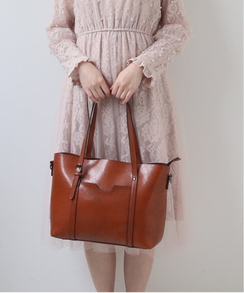 BACKYARD FAMILY(バックヤードファミリー)の「トートバッグ kbag30(トートバッグ・レディース・ブラック/ブラウン系その他/ダークグリーン/ダークブルー/ブルー系その他/グレー系その他/ピンク/ブラウン/ワイン・FREE)」の12枚目の写真