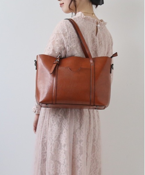 BACKYARD FAMILY(バックヤードファミリー)の「トートバッグ kbag30(トートバッグ・レディース・ブラック/ブラウン系その他/ダークグリーン/ダークブルー/ブルー系その他/グレー系その他/ピンク/ブラウン/ワイン・FREE)」の13枚目の写真