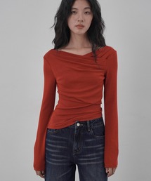 EIGHTHMONTH（エイスマンス）の「クロスオーバートップス EM25a104【EIGHTHMONTH】（Tシャツ/カットソー）」