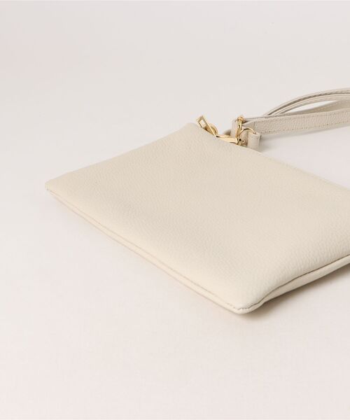 NOMBRE IMPAIR(ノンブルアンペール)の「【Antonello masi】タイストラップBAG(ショルダーバッグ・レディース・グレー/キナリ・FREE)」の4枚目の写真