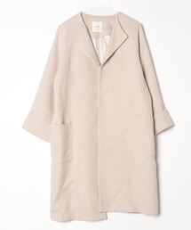 ブランド古着】Spick & Span｜スピックアンドスパンのノーカラーコート