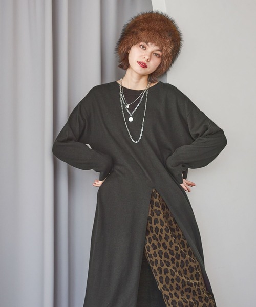 niko and...(ニコアンド)の「オリジナルフェイクファーボリュームハット(ハット・レディース・ブラウン/ベージュ・0)」の9枚目の写真