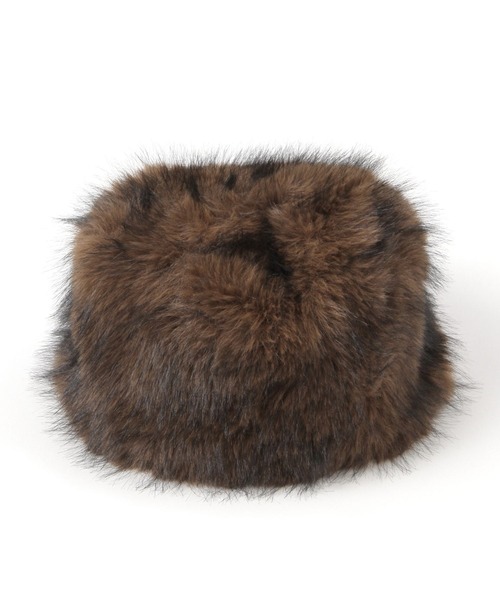 niko and...(ニコアンド)の「オリジナルフェイクファーボリュームハット(ハット・レディース・ブラウン/ベージュ・0)」の12枚目の写真