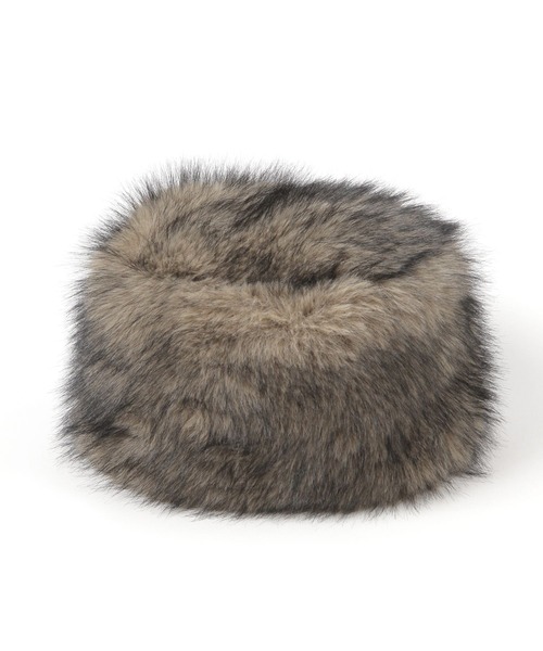 ヴィヴィアン　フェイクファーハット ヴィヴィアン ウエストウッド エコ ファー バケット ハット オーブ 未