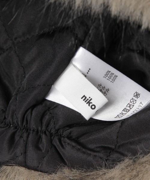 niko and...(ニコアンド)の「オリジナルフェイクファーボリュームハット(ハット・レディース・ブラウン/ベージュ・0)」の19枚目の写真