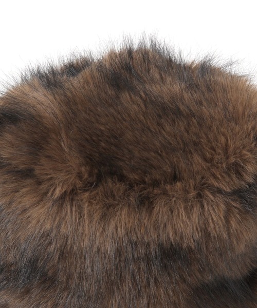 niko and...(ニコアンド)の「オリジナルフェイクファーボリュームハット(ハット・レディース・ブラウン/ベージュ・0)」の20枚目の写真