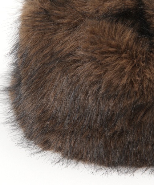 niko and...(ニコアンド)の「オリジナルフェイクファーボリュームハット(ハット・レディース・ブラウン/ベージュ・0)」の21枚目の写真