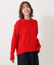 Afternoon Tea | ふわもちニットクルーネックプルオーバー(ニット/セーター)