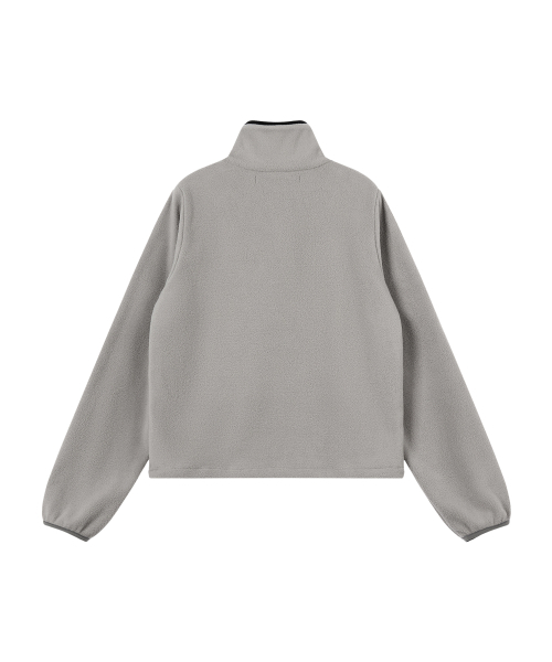 Rest&Recreation（レストアンドレクリエーション）の「FLEECE HALF ZIP-UP - GREY（スウェット・レディース・その他・ONE）」の6枚目の写真