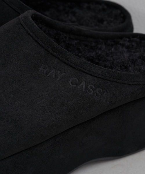 RAY CASSIN(レイカズン)の「厚底ムートンスリッポン(スリッポン・レディース・ブラック/ブラウン/ベージュ・M/S/L)」の16枚目の写真