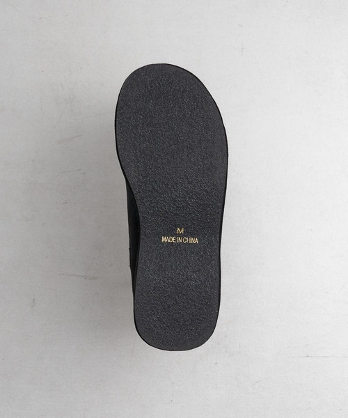 RAY CASSIN(レイカズン)の「厚底ムートンスリッポン(スリッポン・レディース・ブラック/ブラウン/ベージュ・M/S/L)」の17枚目の写真