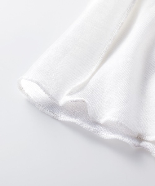 MEDE19F（メデジュウキュウ）の「ＭＥＤＥ１９Ｆ　薄くてやわらかなティシューカットソーハイネックトップス（Tシャツ/カットソー・レディース・ブラック/ホワイト/グレー・L/M）」の22枚目の写真