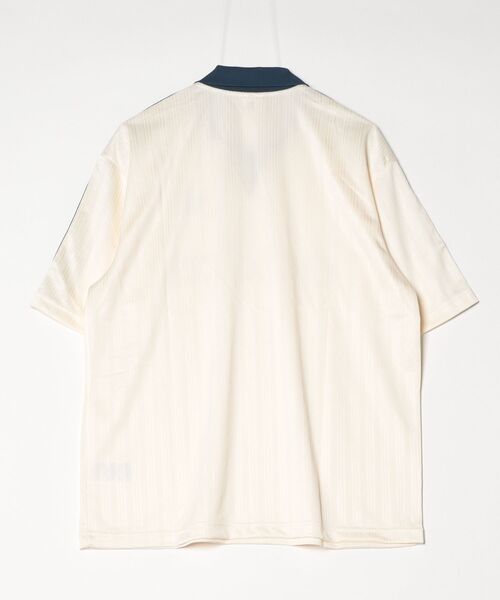 adidas(アディダス)の「adidas COLLARED GOALIE / アディダス 襟付きゴーリートップ(ポロシャツ・メンズ・ホワイト・S/M/L/XL/XXL)」の11枚目の写真