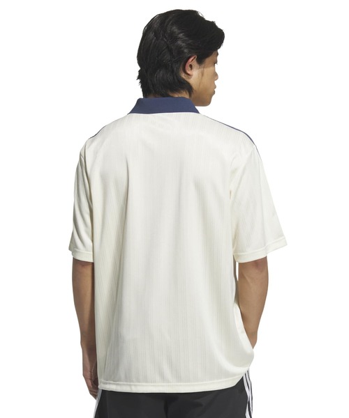 adidas(アディダス)の「adidas COLLARED GOALIE / アディダス 襟付きゴーリートップ(ポロシャツ・メンズ・ホワイト・S/M/L/XL/XXL)」の9枚目の写真