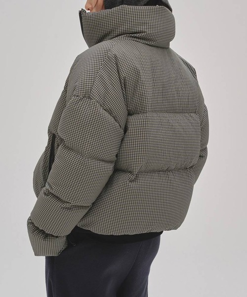 TODAYFUL/トゥデイフル】Check Dawn Jacket/チェックダウンジャケット