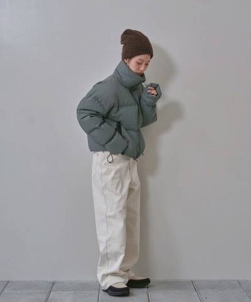 TODAYFUL/トゥデイフル】Check Dawn Jacket/チェックダウンジャケット