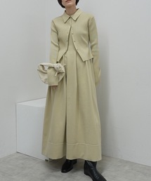 STYLEMIXER | 【niaulab TV by ZOZO紹介】2ピースポロニットワンピース 大人気(ワンピース)