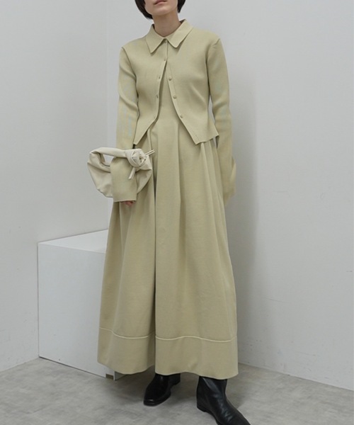 niaulab TV by ZOZO紹介】2ピースポロニットワンピース 大人気