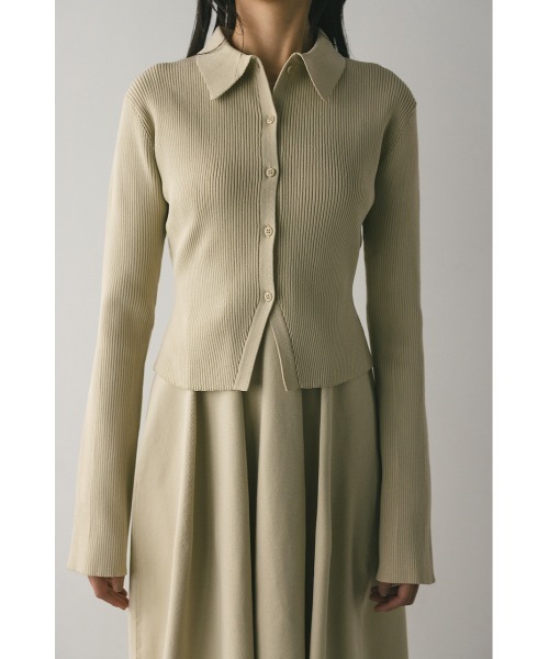 STYLEMIXER（スタイルミキサー）の「【niaulab TV by ZOZO紹介】2ピースポロニットワンピース　大人気（ワンピース・レディース・ダークブラウン/ベージュ/ネイビー・SMALL/MEDIUM）」の16枚目の写真