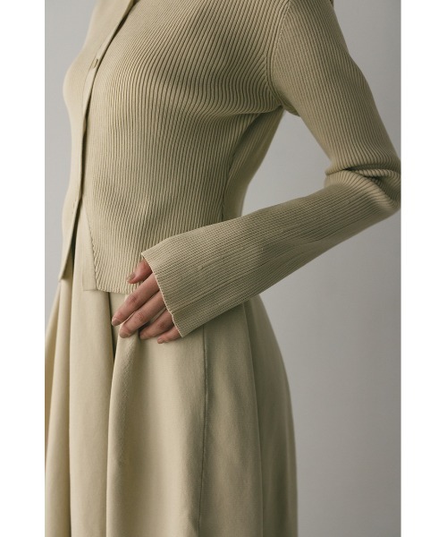 niaulab TV by ZOZO紹介】2ピースポロニットワンピース 大人気