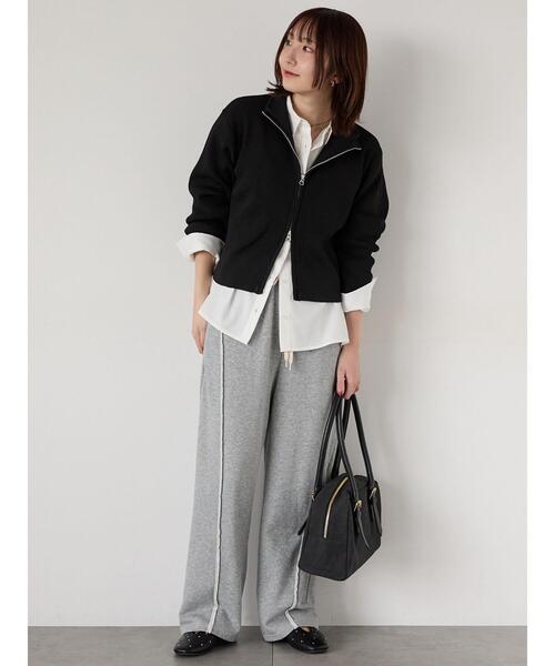 Te chichi TERRASSE(テチチテラス)の「アソートオーバーシャツ(シャツ/ブラウス・レディース・オフホワイト/ブルー/ベージュ/ブラック・F)」の8枚目の写真