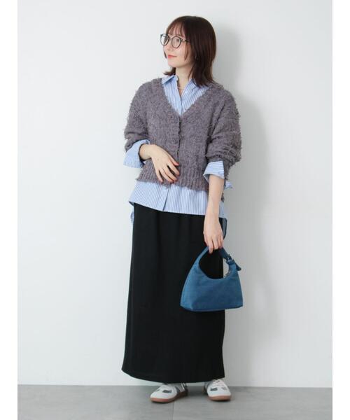 Te chichi TERRASSE(テチチテラス)の「アソートオーバーシャツ(シャツ/ブラウス・レディース・オフホワイト/ブルー/ベージュ/ブラック・F)」の12枚目の写真