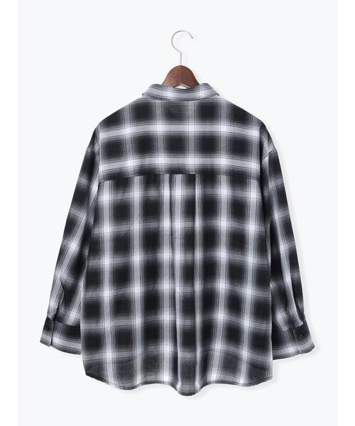 Te chichi TERRASSE(テチチテラス)の「アソートオーバーシャツ(シャツ/ブラウス・レディース・オフホワイト/ブルー/ベージュ/ブラック・F)」の22枚目の写真