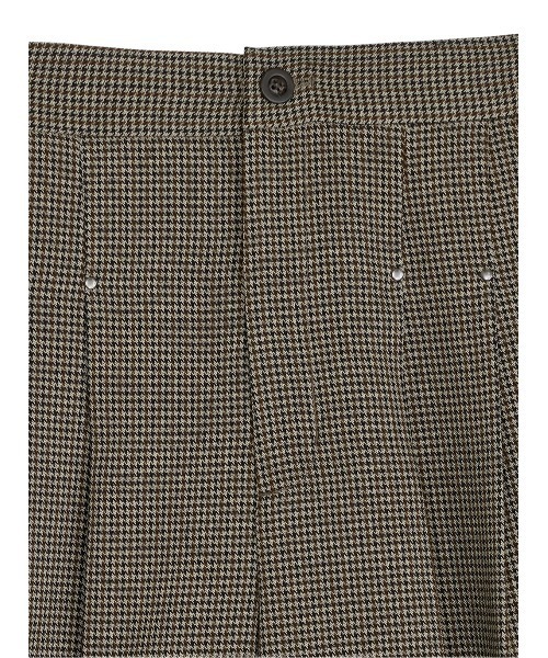 Ameri（アメリ）の「JENNY 2TUCK STRAIGHT PANTS（スラックス・レディース・ブラック/マルチ・SMALL/MEDIUM）」の5枚目の写真