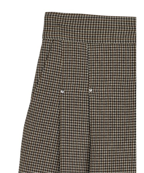 Ameri（アメリ）の「JENNY 2TUCK STRAIGHT PANTS（スラックス・レディース・ブラック/マルチ・SMALL/MEDIUM）」の6枚目の写真