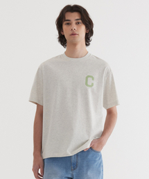 クールコットンCロゴTシャツOatmeal