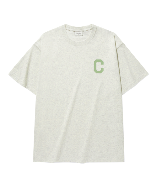 COVERNAT（カバーナット）の「クールコットンCロゴTシャツOatmeal（Tシャツ/カットソー・レディース・その他・X-SMALL/SMALL/MEDIUM/LARGE/X-LARGE/XX-LARGE）」の2枚目の写真
