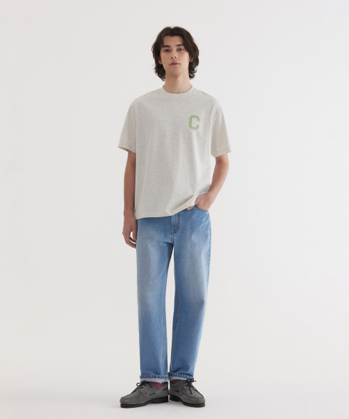 COVERNAT（カバーナット）の「クールコットンCロゴTシャツOatmeal（Tシャツ/カットソー・レディース・その他・X-SMALL/SMALL/MEDIUM/LARGE/X-LARGE/XX-LARGE）」の5枚目の写真