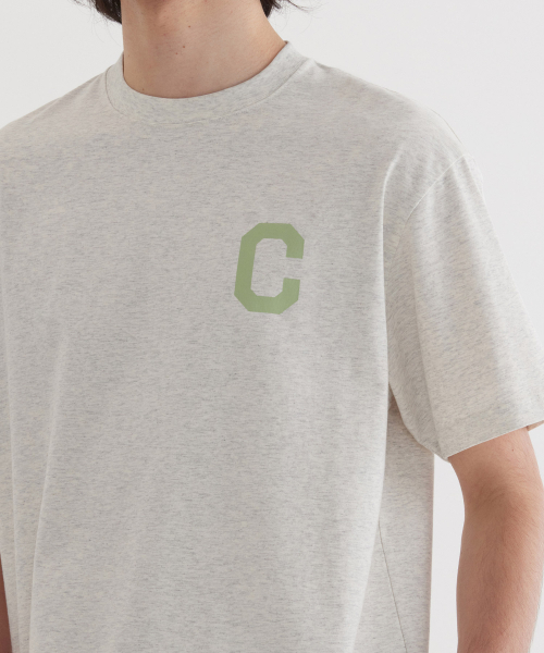 COVERNAT（カバーナット）の「クールコットンCロゴTシャツOatmeal（Tシャツ/カットソー・レディース・その他・X-SMALL/SMALL/MEDIUM/LARGE/X-LARGE/XX-LARGE）」の7枚目の写真
