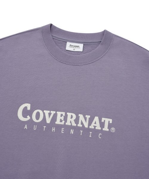 COVERNAT(カバーナット)の「アセンティックロゴスウェットラベンダー(スウェット・レディース・その他・LARGE/X-LARGE/MEDIUM)」の3枚目の写真