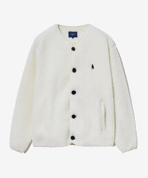 YALE（イェール）の「ヘリテージ ダン カラーレス ボア フリース ジャケット_アイボリー（その他アウター）」