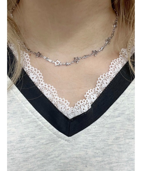 WC（ダブル シー）の「スターネックレス（ネックレス・レディース・シルバー・FREE）」の3枚目の写真