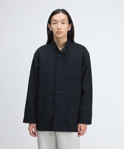 FRONT 11201(フロントワンワントゥーオーワン)の「REDE Whipcord Work Jacket(その他アウター・メンズ・ブラック・M/S/L)」の1枚目の写真
