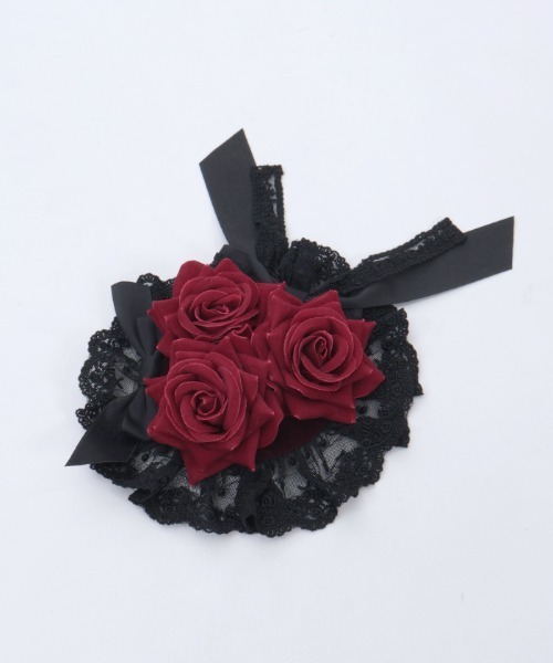 ウィンターローズクリップ（チャーム）｜Chalmiere（シャルミエール