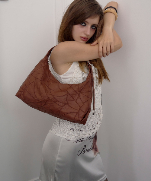 SAND MUSEUM（サンドミュージアム）の「CACTUS HOBO BAG MINI [Brown]（ショルダーバッグ・レディース・その他・FREE）」の2枚目の写真