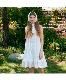 LUNALUZ STUDIO（ルナルス）の「Women's Laya Cotton Square Neck Sleeveless One Piece Pajamas（ルームウェア/パジャマ）」