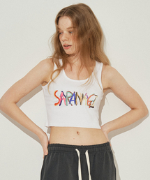 SARANAGI（サラナギ）の「SE0514-tank top(white)（Tシャツ/カットソー）」