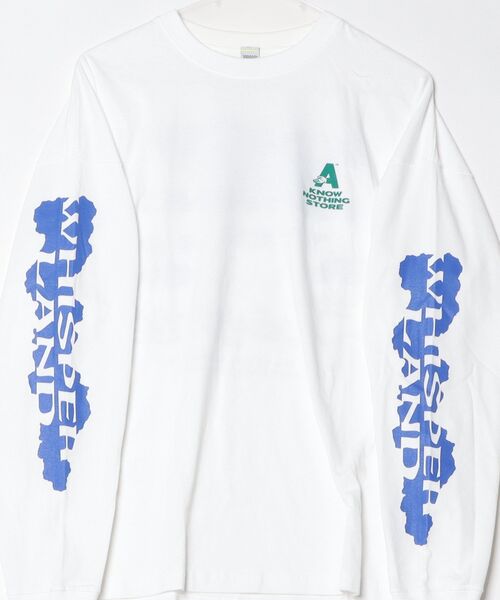 AFTERU(アフターユー)の「KNOW NOTHING L/S TEE(Tシャツ/カットソー・メンズ・ブラック/ホワイト・XL/L/M/S)」の14枚目の写真