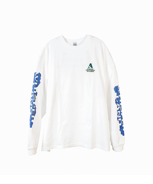 AFTERU(アフターユー)の「KNOW NOTHING L/S TEE(Tシャツ/カットソー・メンズ・ブラック/ホワイト・XL/L/M/S)」の4枚目の写真