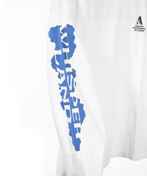AFTERU(アフターユー)の「KNOW NOTHING L/S TEE(Tシャツ/カットソー・メンズ・ブラック/ホワイト・XL/L/M/S)」の7枚目の写真