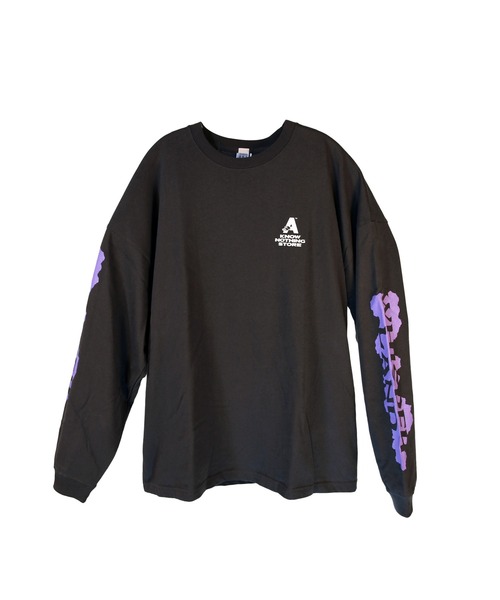 AFTERU(アフターユー)の「KNOW NOTHING L/S TEE(Tシャツ/カットソー・メンズ・ブラック/ホワイト・XL/L/M/S)」の9枚目の写真
