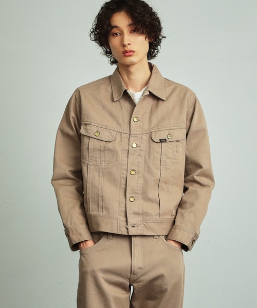 Lee（リー）の「Lee/リー AMERICAN RIDERS ウエスターナージャケット セットアップ可（その他アウター・メンズ・ベージュ/ホワイト/グレー/ブラック・SMALL/MEDIUM/LARGE/X-LARGE）」の4枚目の写真